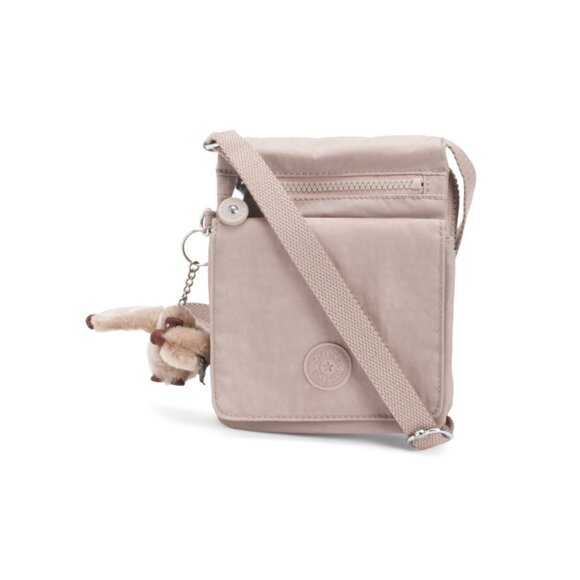 KIPLING Tan Nylon New Eldorado Mini Crossbody - Picture 1 of 2